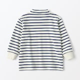 ベビー　起毛スムース編みハイネック長袖Ｔシャツ