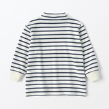 ベビー　起毛スムース編みハイネック長袖Ｔシャツ