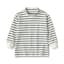 ベビー　起毛スムース編みハイネック長袖Ｔシャツ
