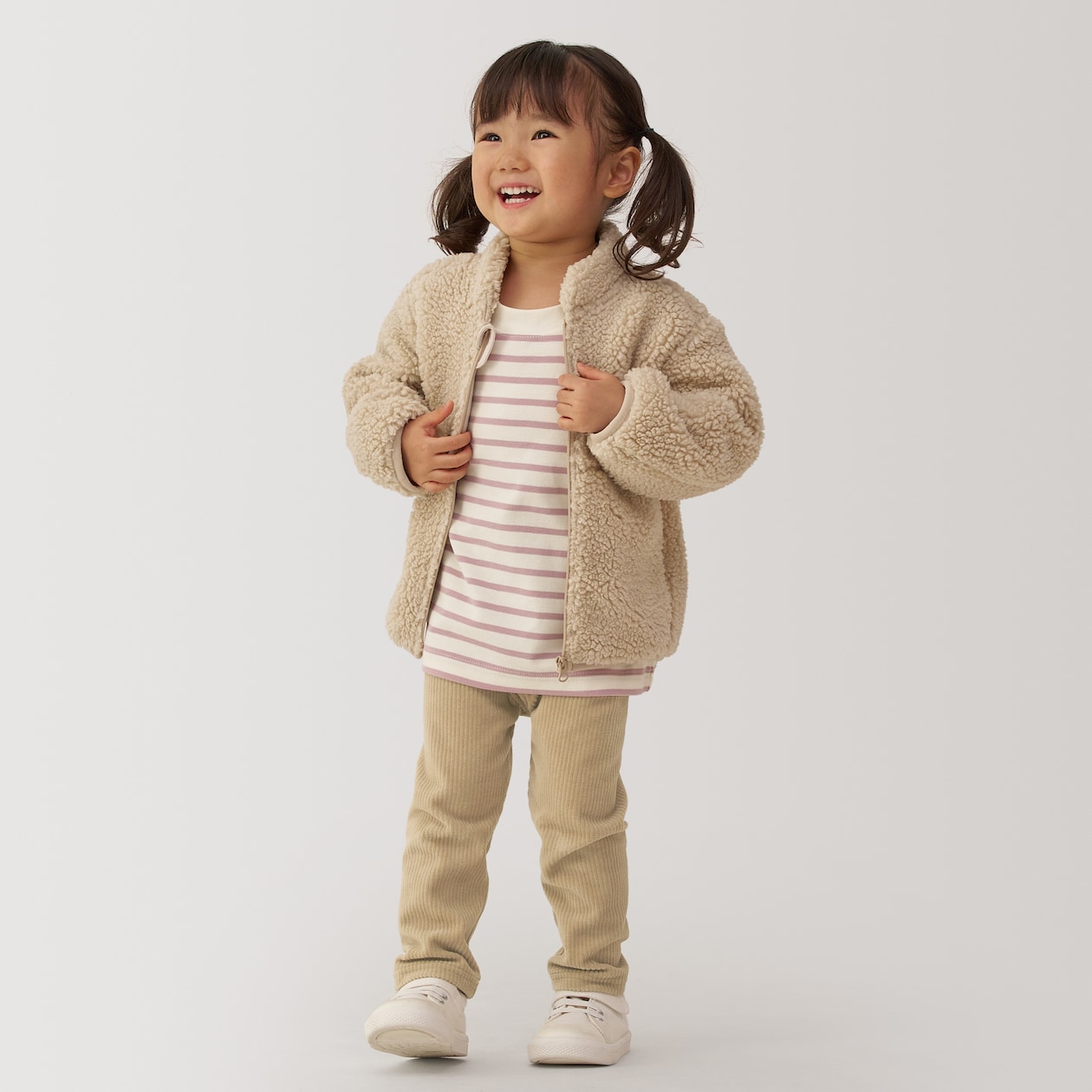 おなかすっぽり　コーデュロイレギンス（ベビー）