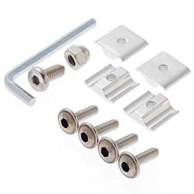 【パーツ】ステンレスユニットシェルフ　クロスバー用ネジセット
