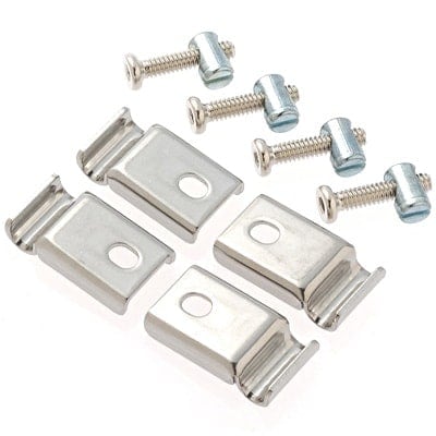 パーツ】ステンレスユニットシェルフ ステンレス棚用コーナーフック 1