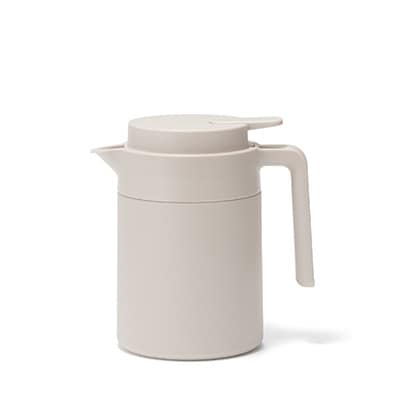 広口で洗いやすい　保温保冷　卓上ポット　０．８Ｌ