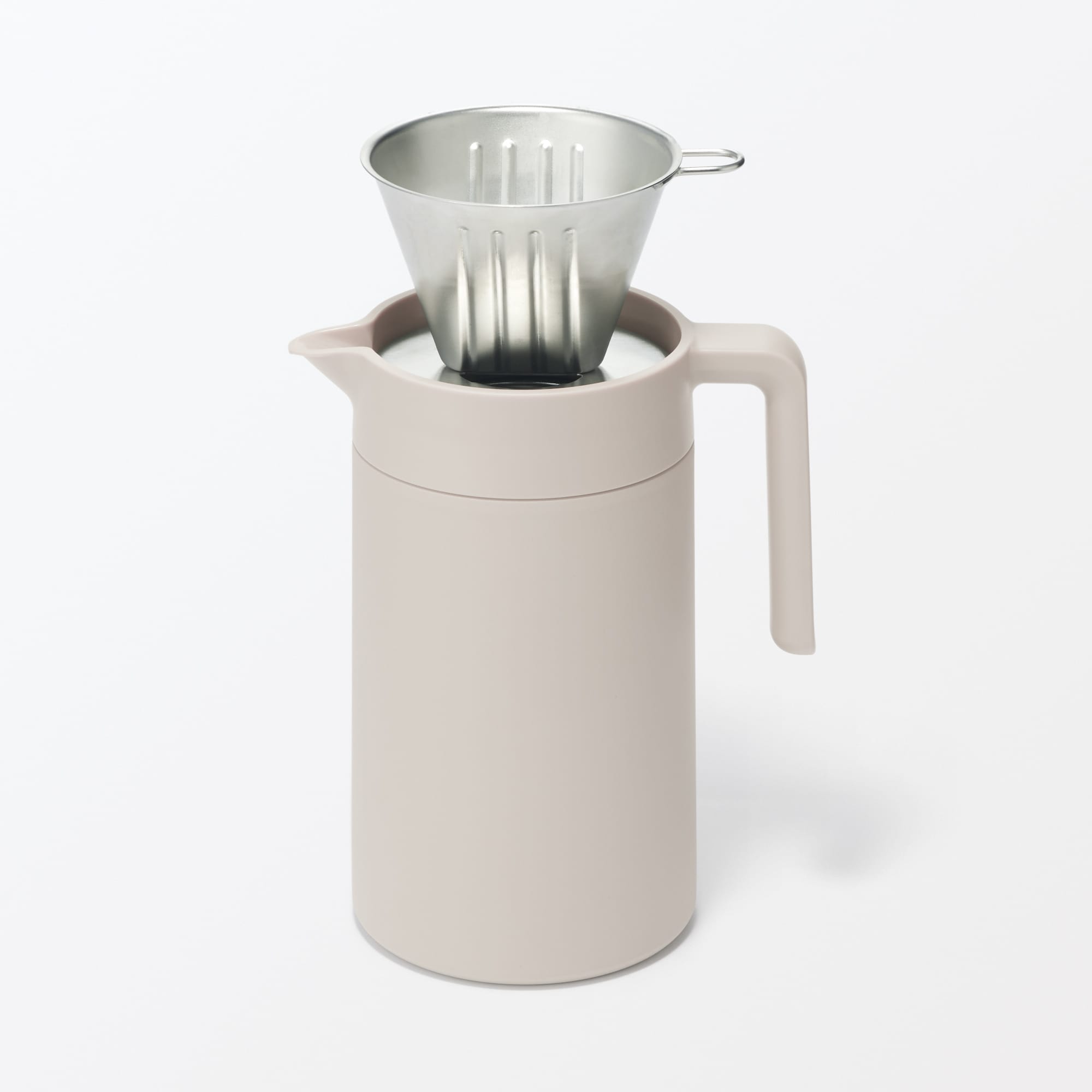 広口で洗いやすい　保温保冷　卓上ポット