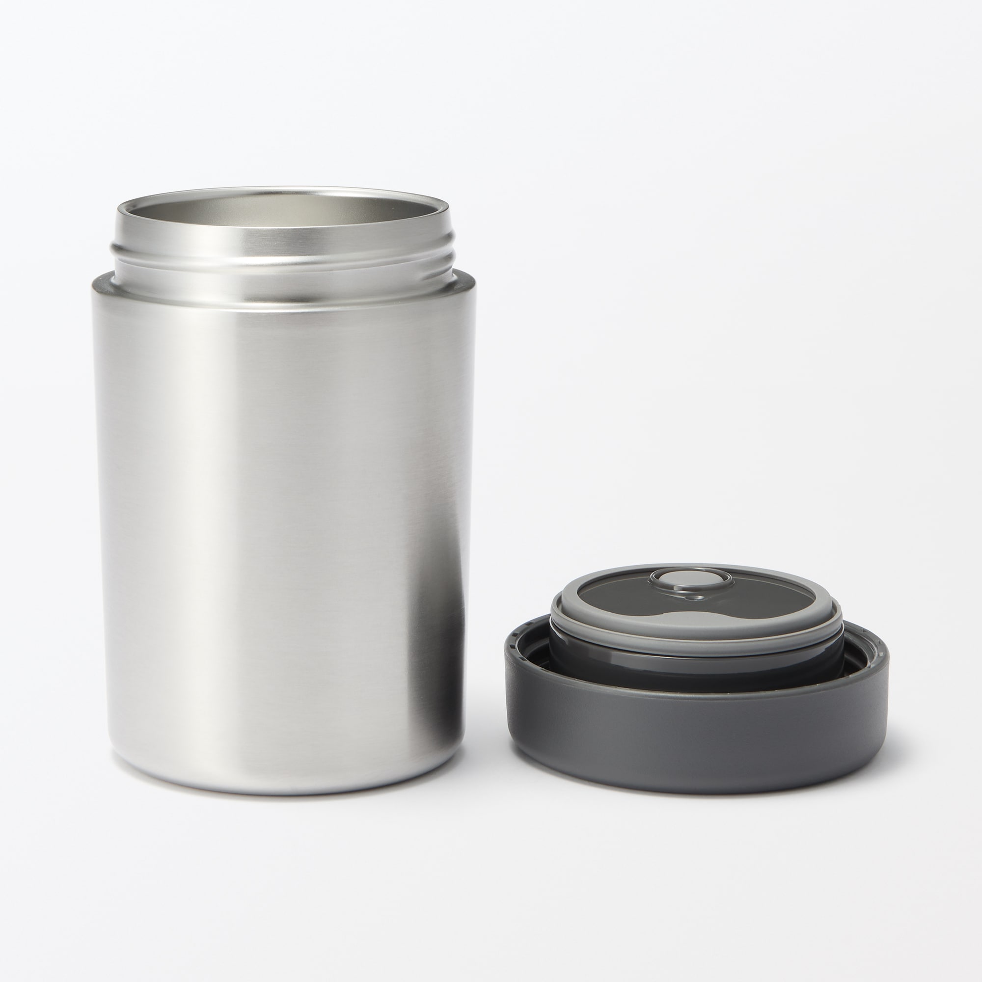 広口で洗いやすい　保温保冷　スープジャー