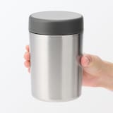 広口で洗いやすい　保温保冷　スープジャー