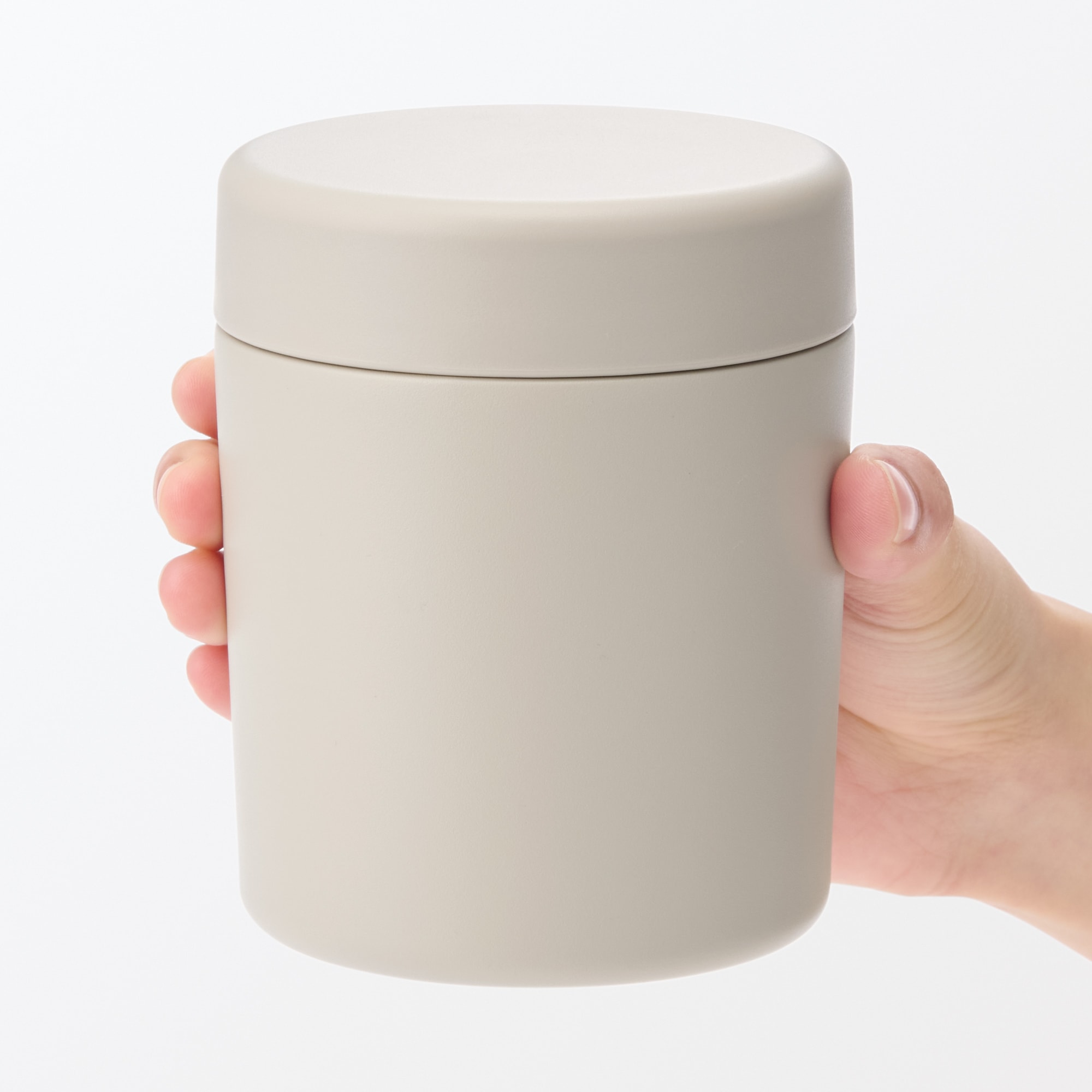 広口で洗いやすい　保温保冷　スープジャー