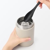 広口で洗いやすい　保温保冷　スープジャー