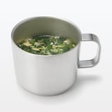 目盛り付き　保温保冷　蓋付きマグカップ