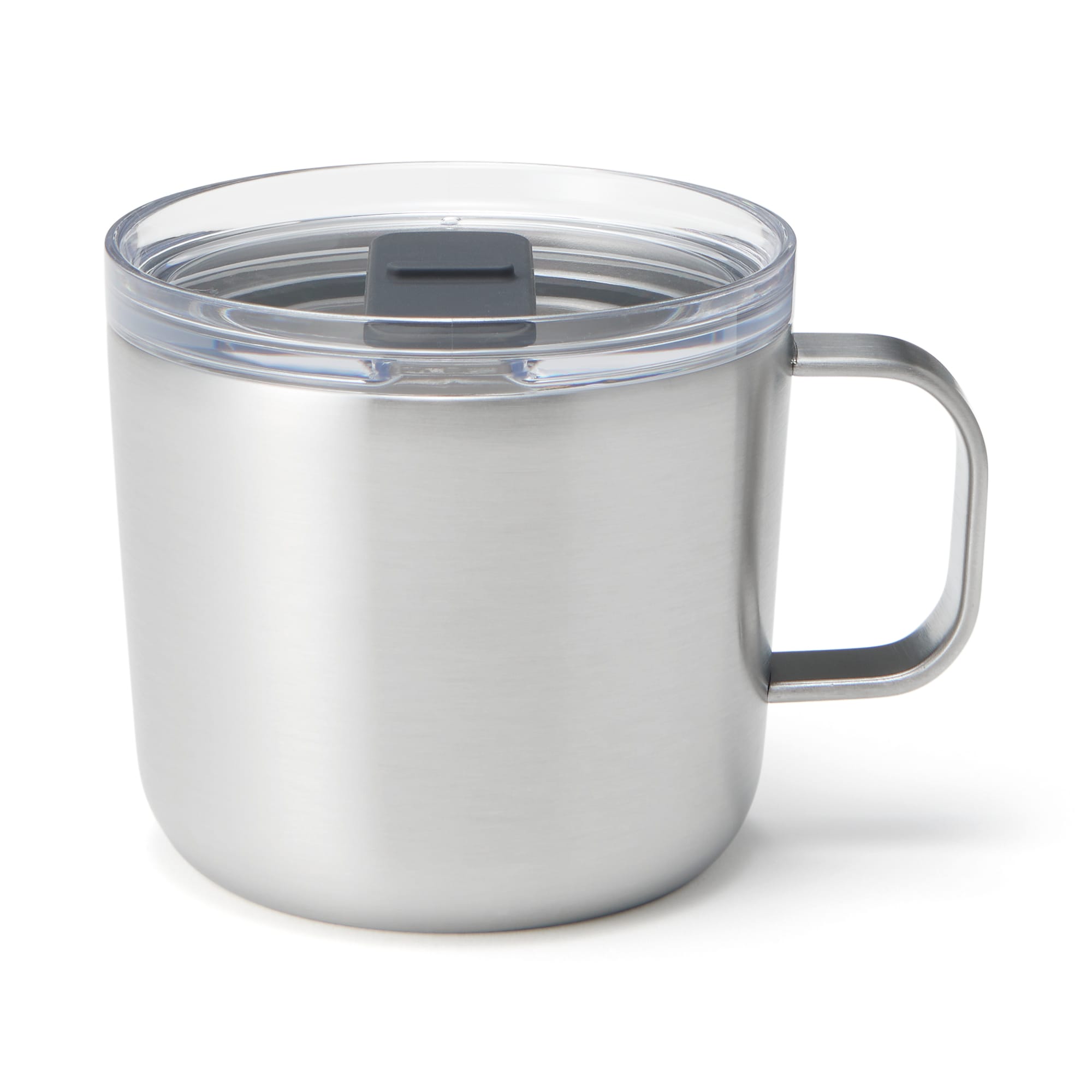 目盛り付き　保温保冷　蓋付きマグカップ