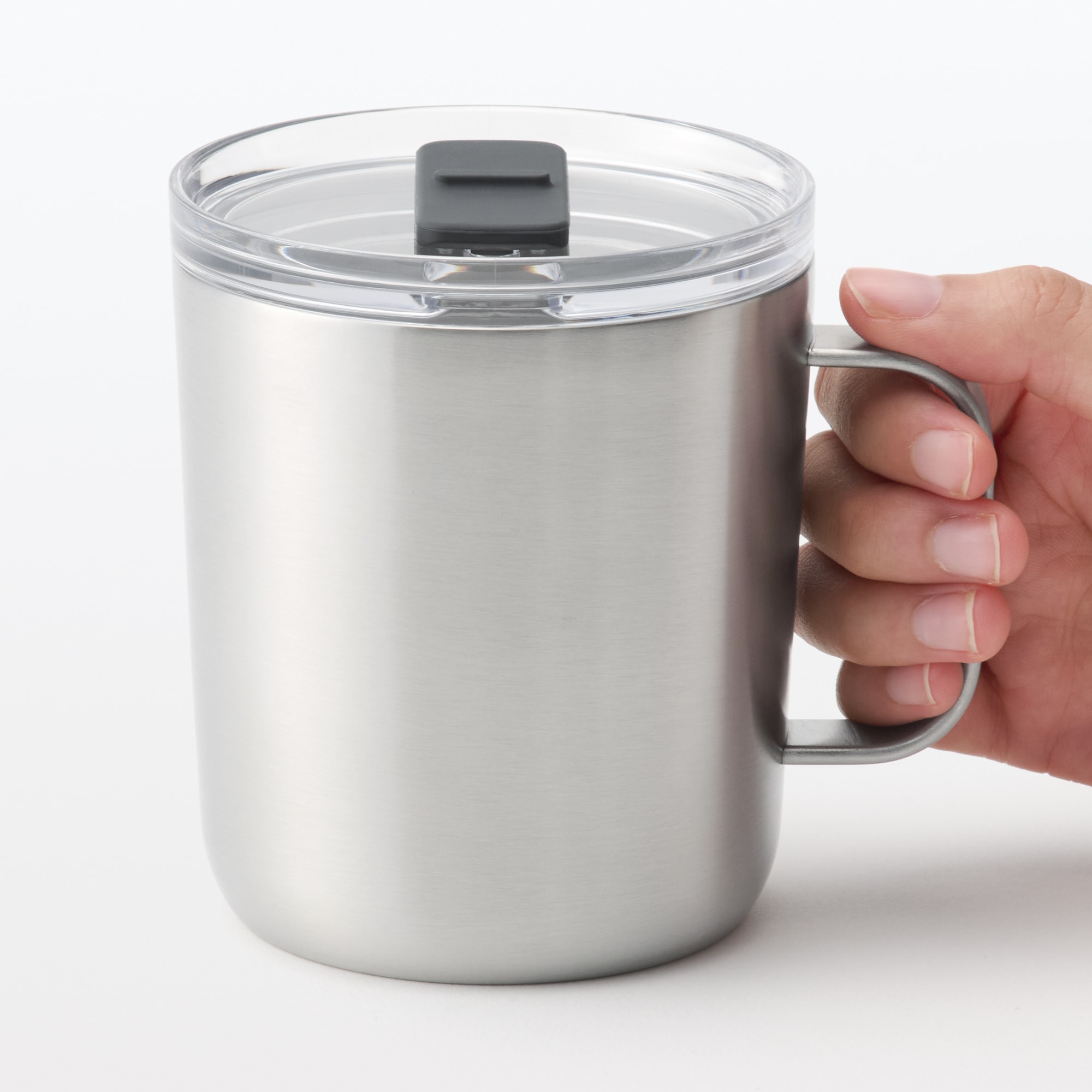無印良品 ステンレス保温マグカップ 2個 無印良品マグカップセット ホワイト ステンレス 490ml 2個セット