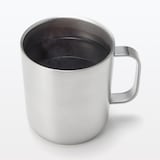 目盛り付き　保温保冷　蓋付きマグカップ