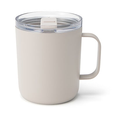 目盛り付き　保温保冷　蓋付きマグカップ　４００ｍＬ