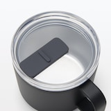 目盛り付き　保温保冷　蓋付きマグカップ