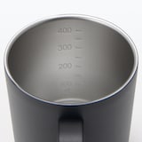 目盛り付き　保温保冷　蓋付きマグカップ