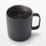 目盛り付き　保温保冷　蓋付きマグカップ
