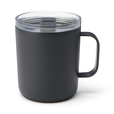 目盛り付き　保温保冷　蓋付きマグカップ　４００ｍＬ