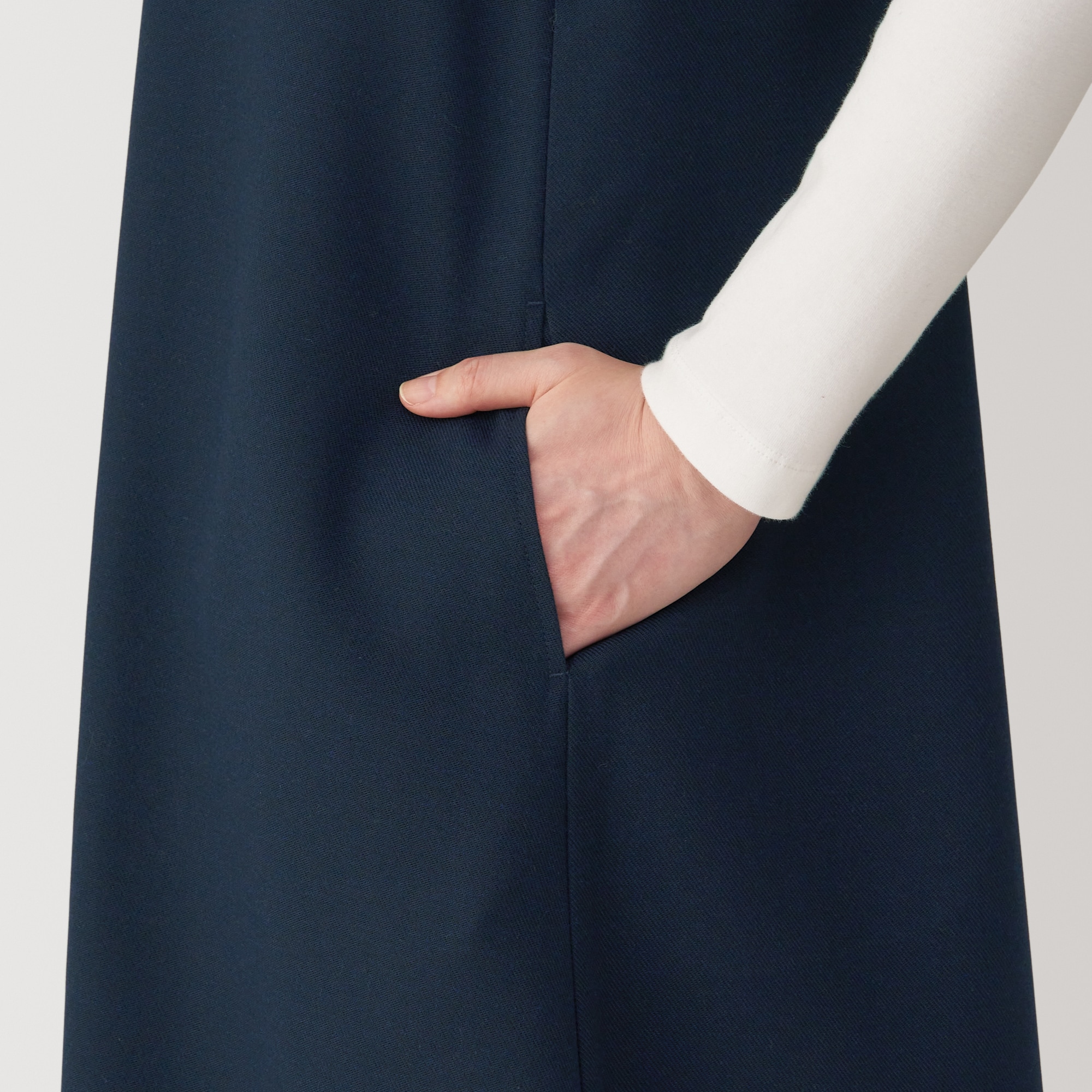 婦人 起毛 ジャンパースカート | 無印良品