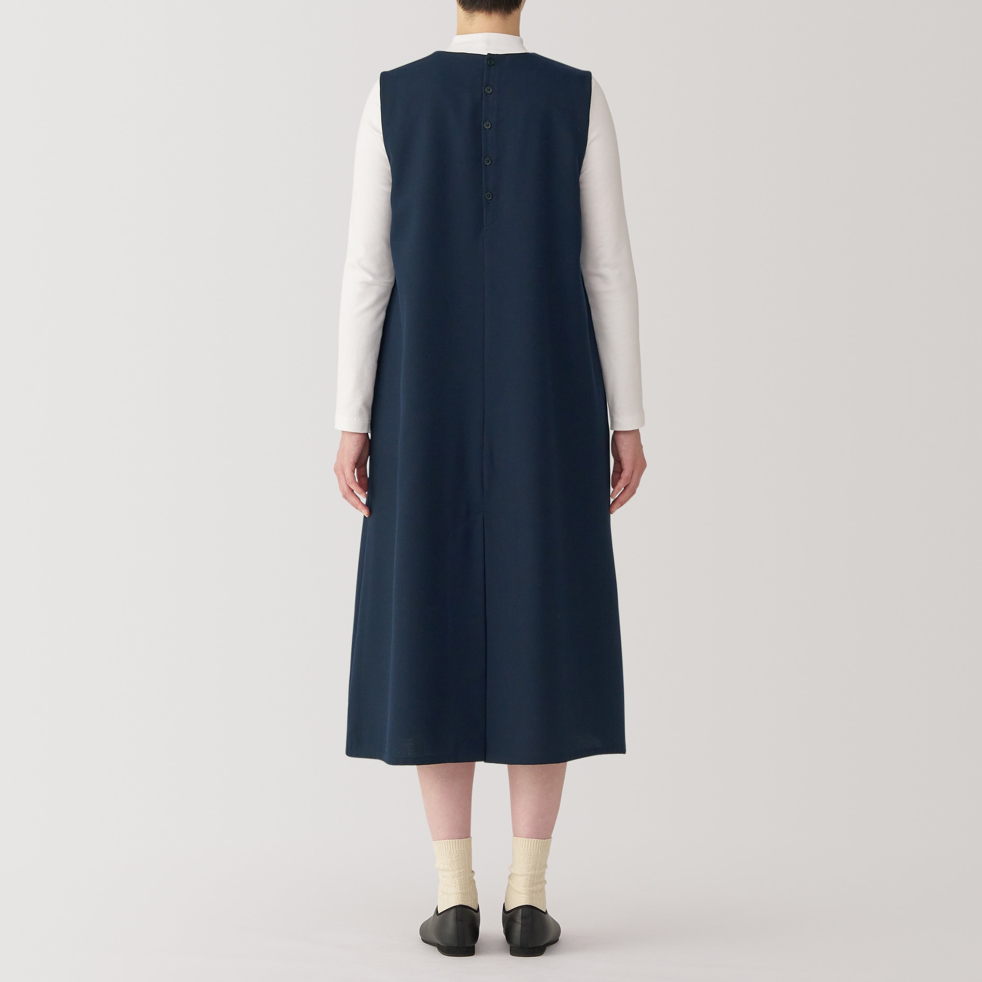 婦人 起毛 ジャンパースカート | 無印良品