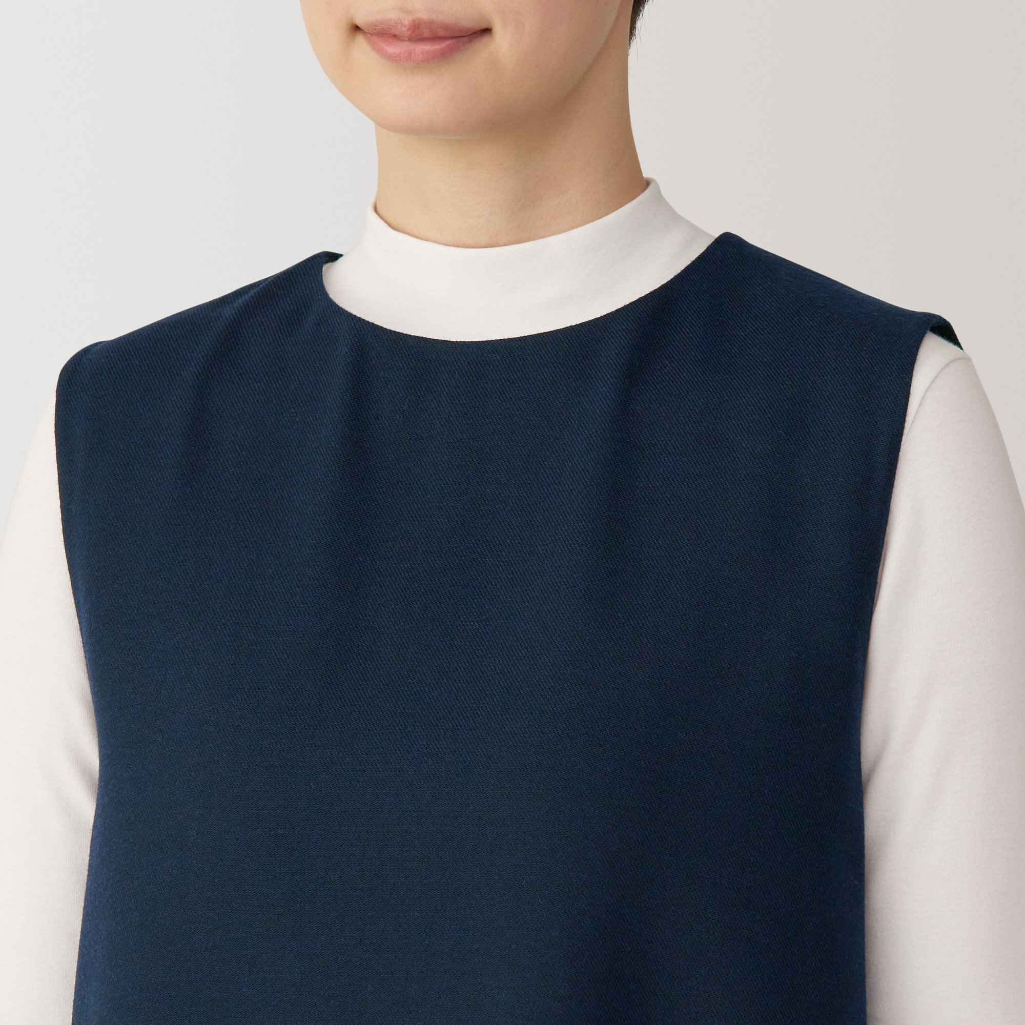 婦人　起毛　ジャンパースカート