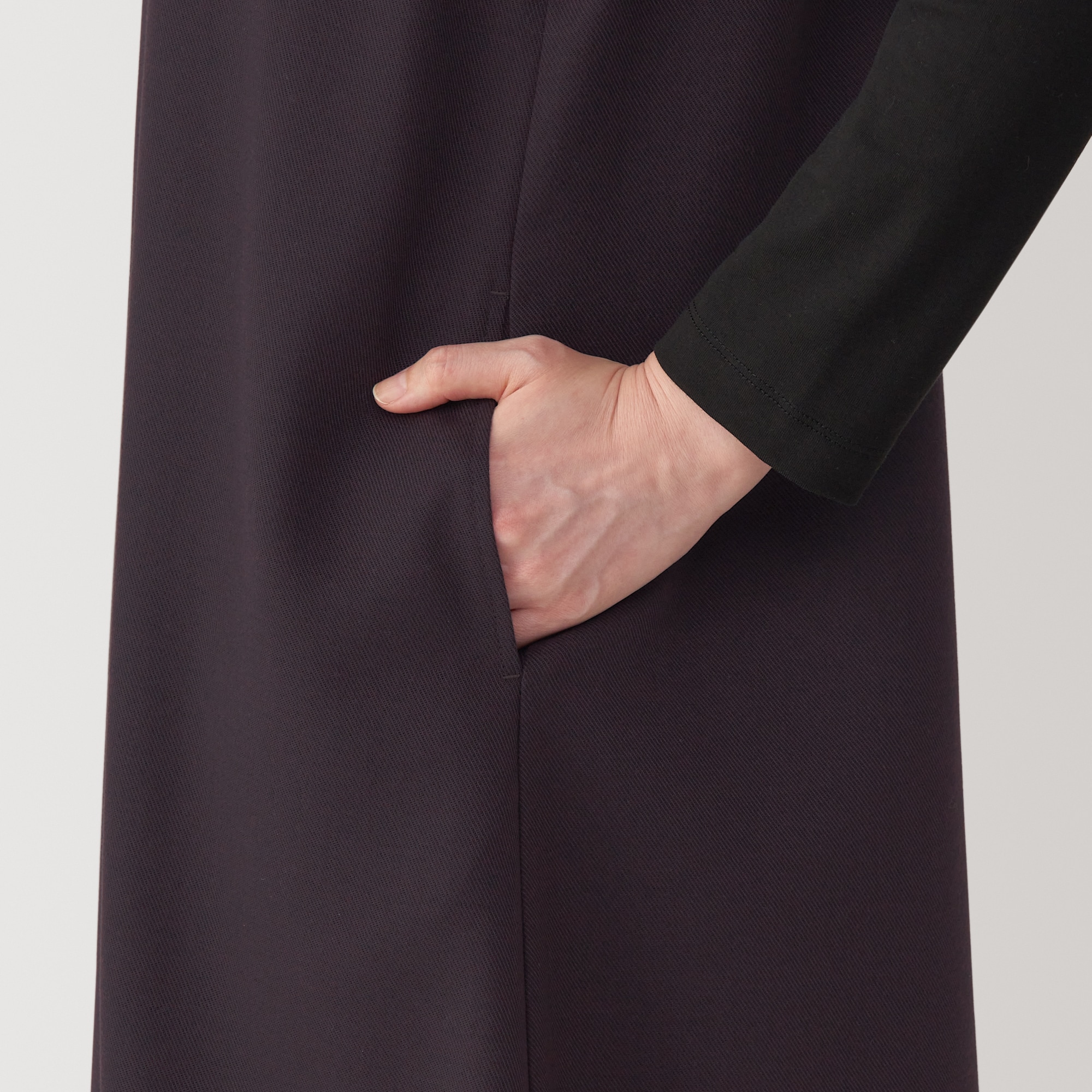 婦人　起毛　ジャンパースカート