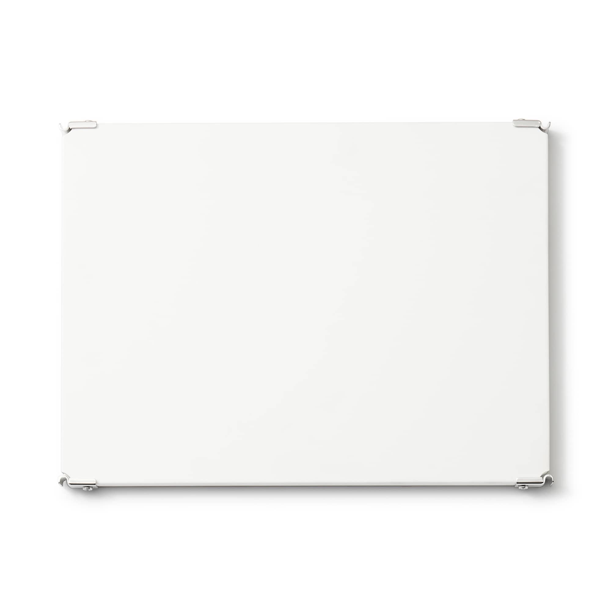 ステンレスユニットシェルフ用　追加棚　ライトグレー