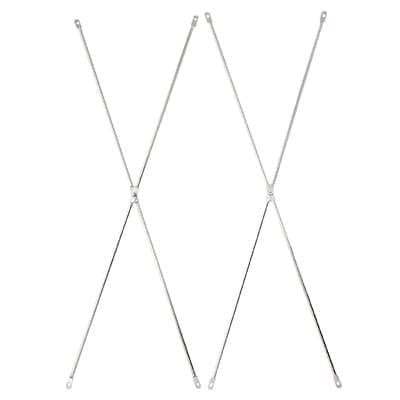 ステンレスユニットシェルフ用　クロスバー（中）セット