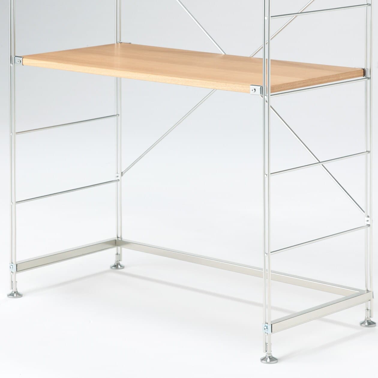 ステンレスユニットシェルフ用帆立補強パーツ84cm | 無印良品