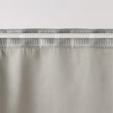 防炎・遮光性　ドビー織りノンプリーツカーテン