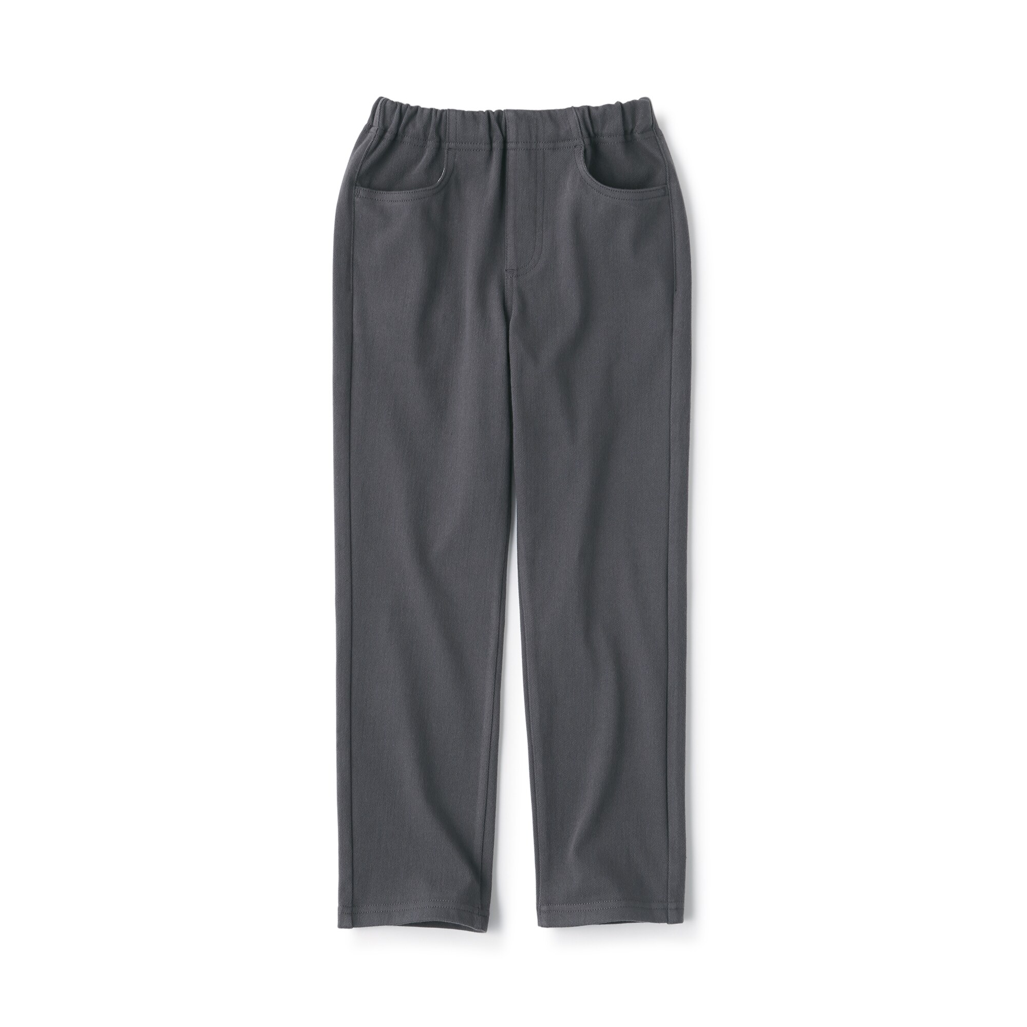 キッズ　裏起毛スリムフィットパンツ