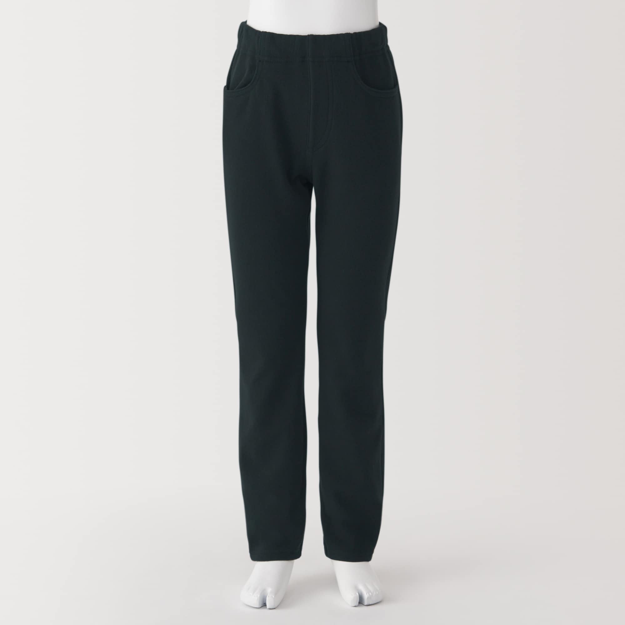 キッズ　裏起毛スリムフィットパンツ