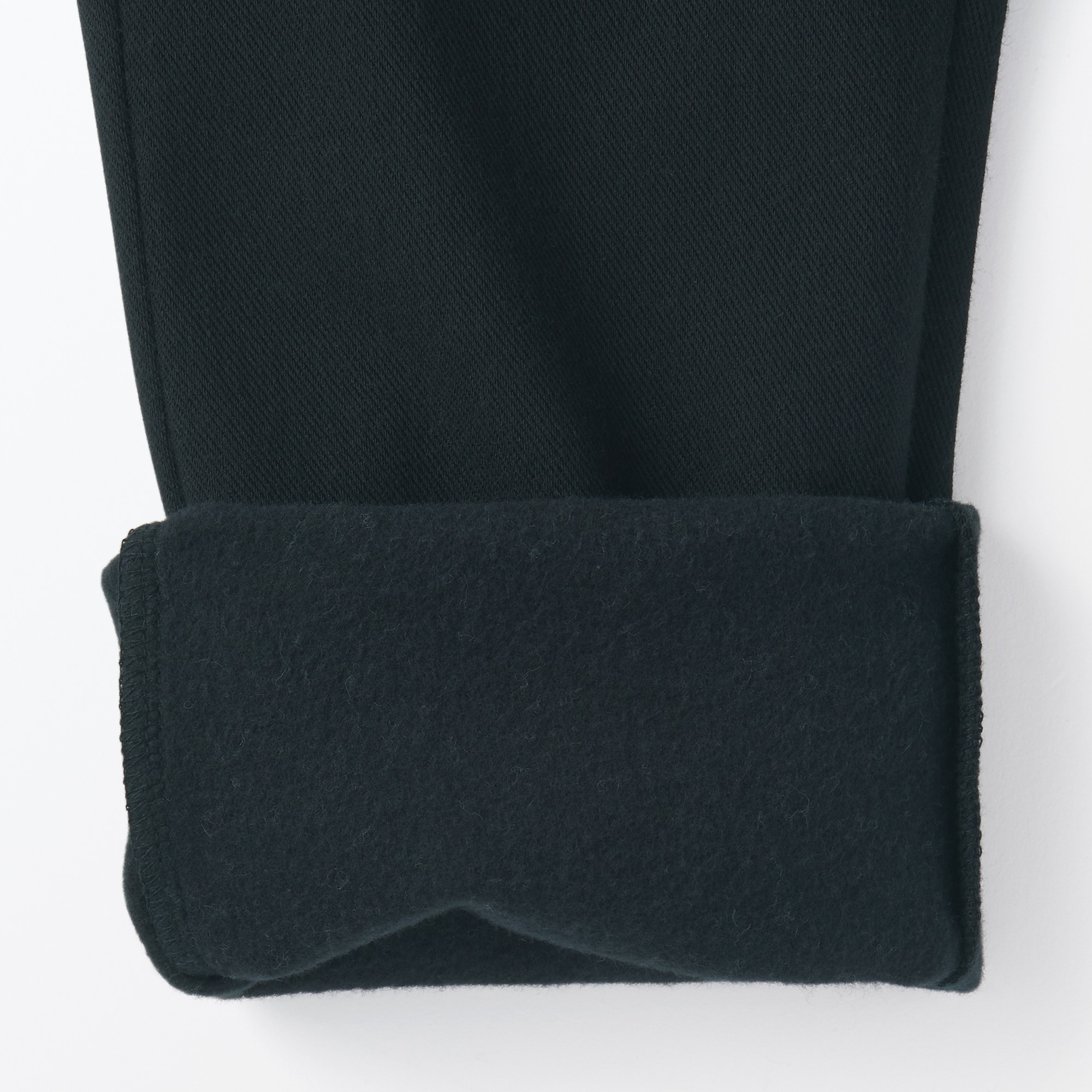 キッズ　裏起毛スリムフィットパンツ