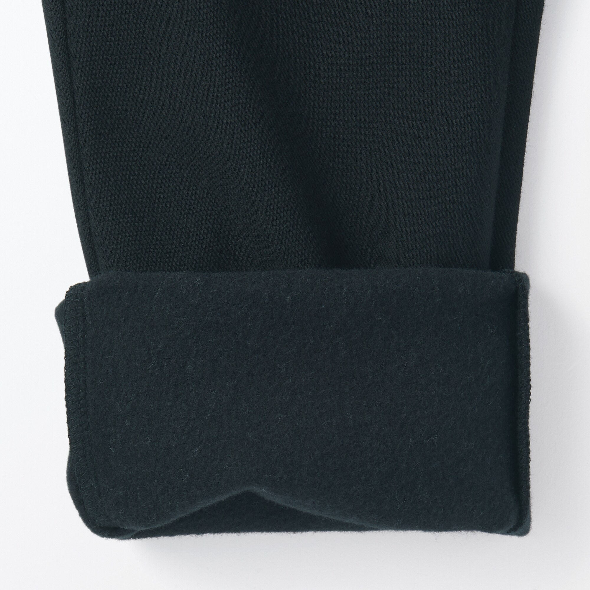 キッズ　裏起毛スリムフィットパンツ