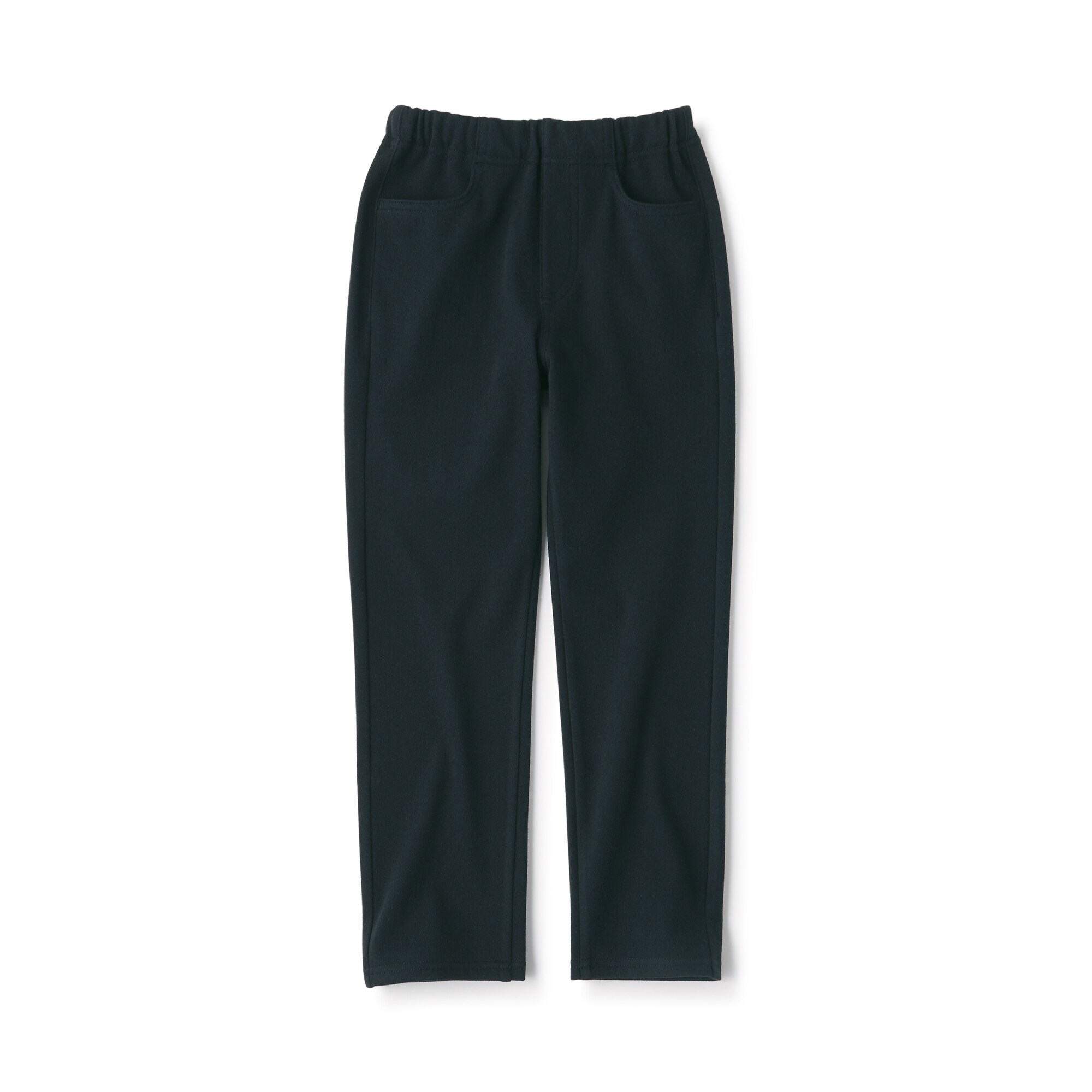 キッズ　裏起毛スリムフィットパンツ