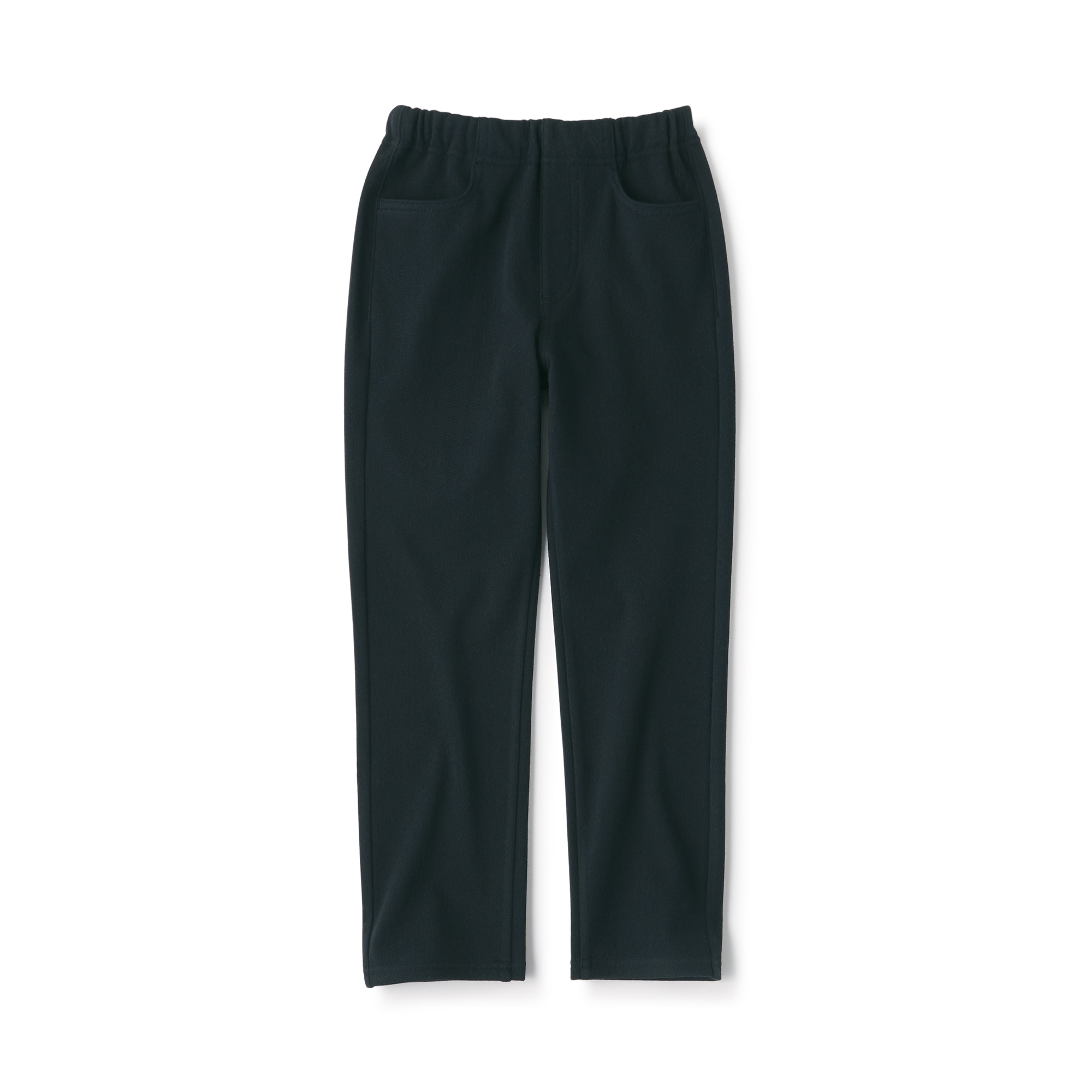 キッズ　裏起毛スリムフィットパンツ