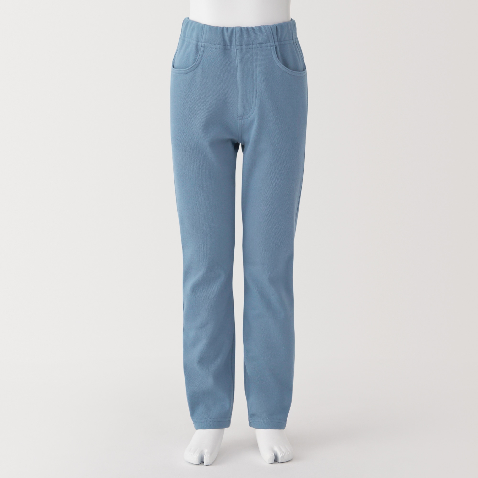 キッズ　裏起毛スリムフィットパンツ