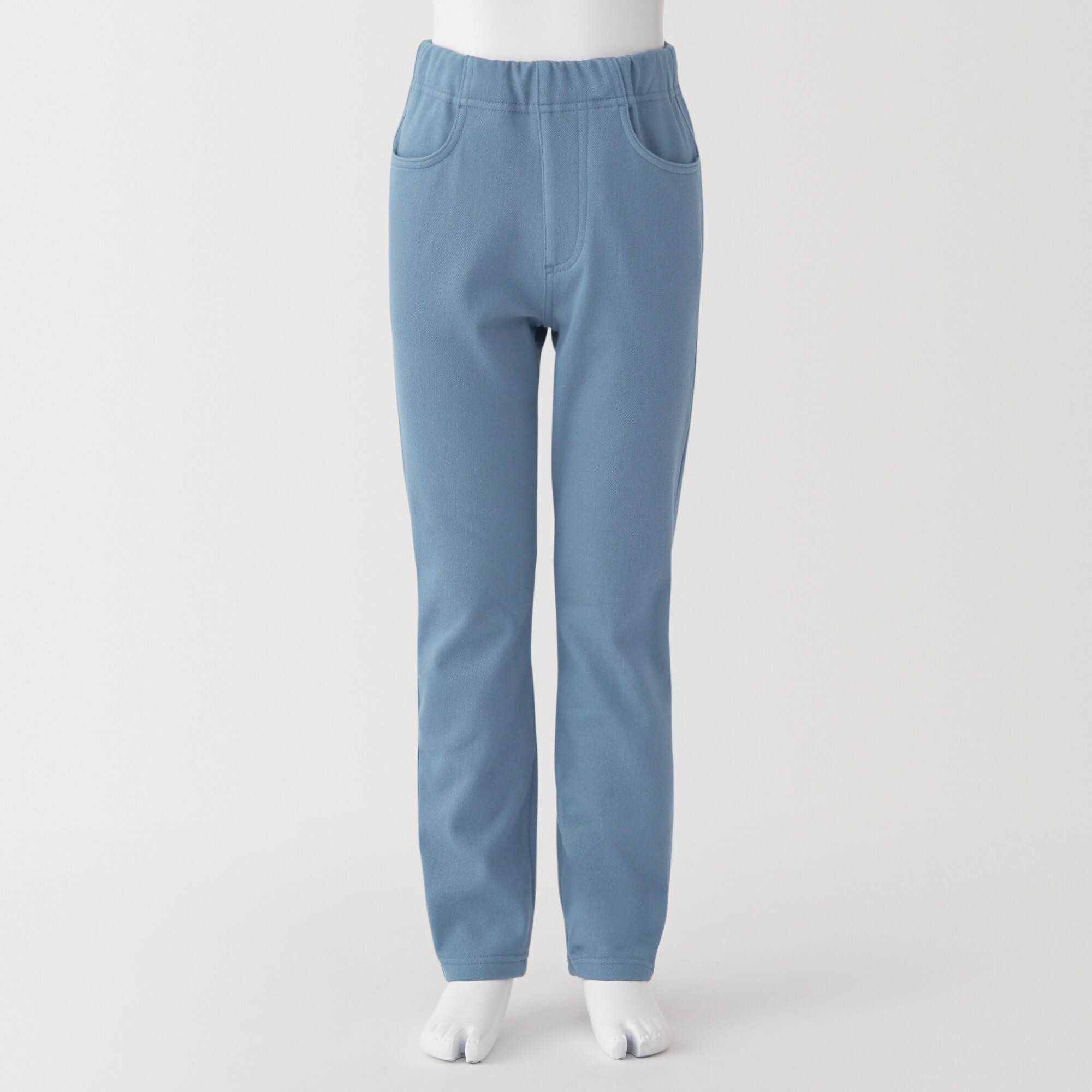 キッズ　裏起毛スリムフィットパンツ