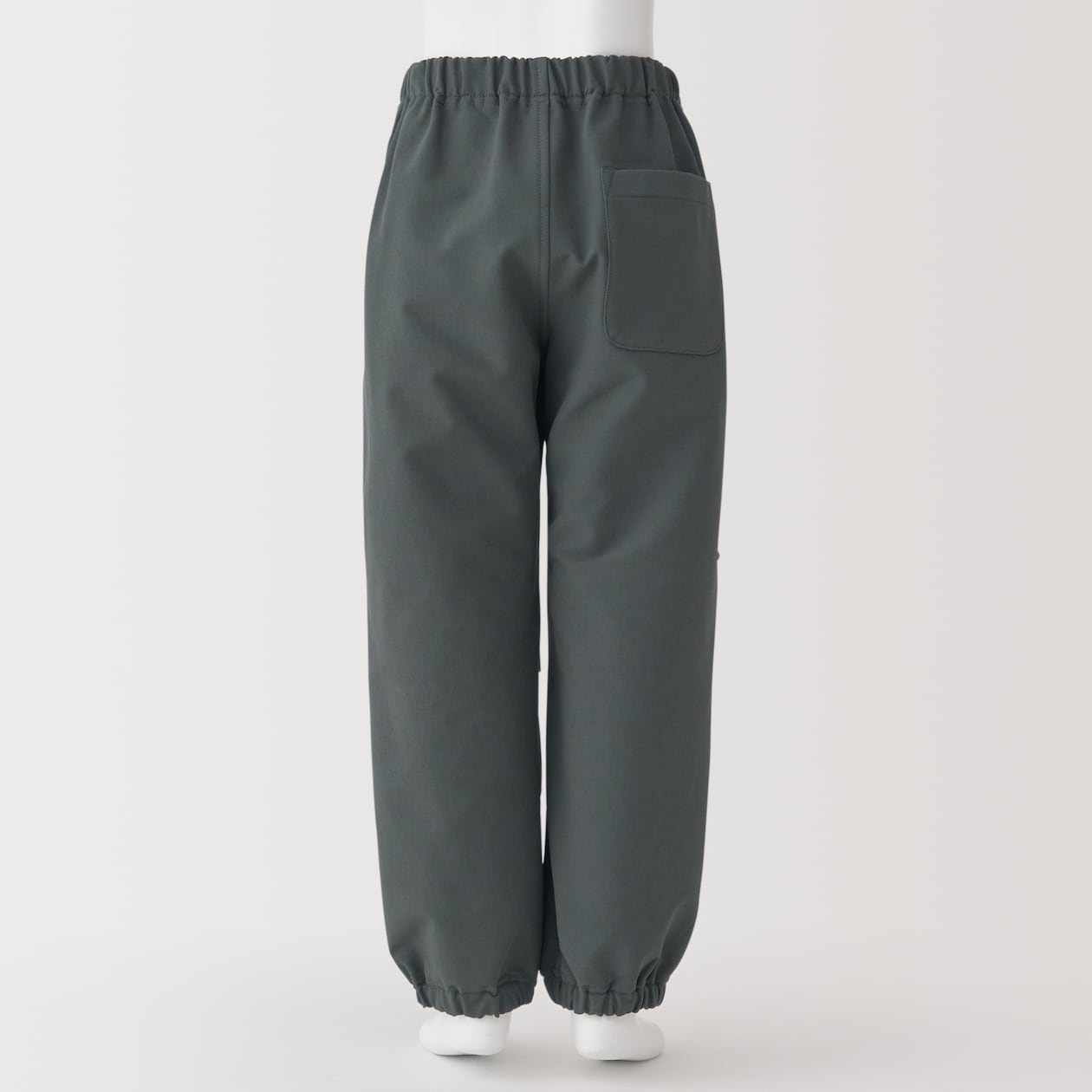 キッズ　防風裏起毛ストレッチジョガーパンツ