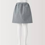 キッズ　ストレッチ起毛スカート