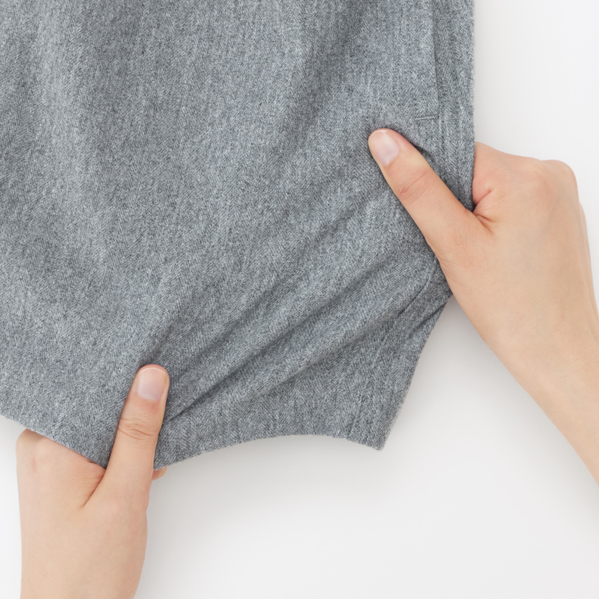 キッズ　ストレッチ起毛スカート