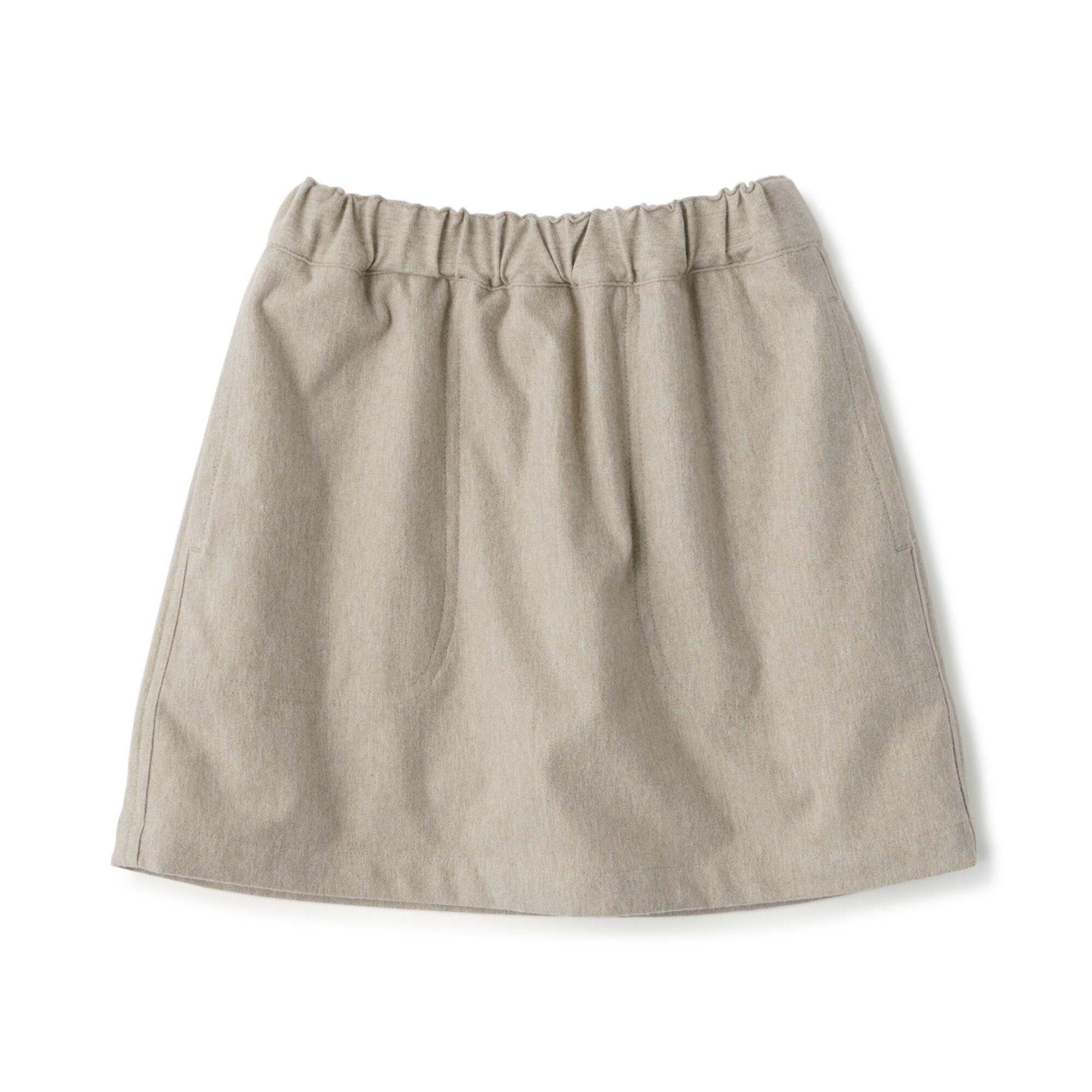 キッズ　ストレッチ起毛スカート