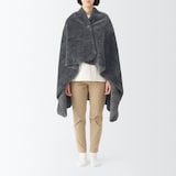 再生ポリエステル　あたたかファイバー厚手ハーフケット