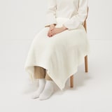 再生ポリエステル　あたたかファイバー厚手ハーフケット