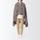 再生ポリエステル　あたたかファイバー厚手ハーフケット