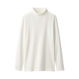 婦人　あったか綿　厚手　タートルネック長袖Ｔシャツ