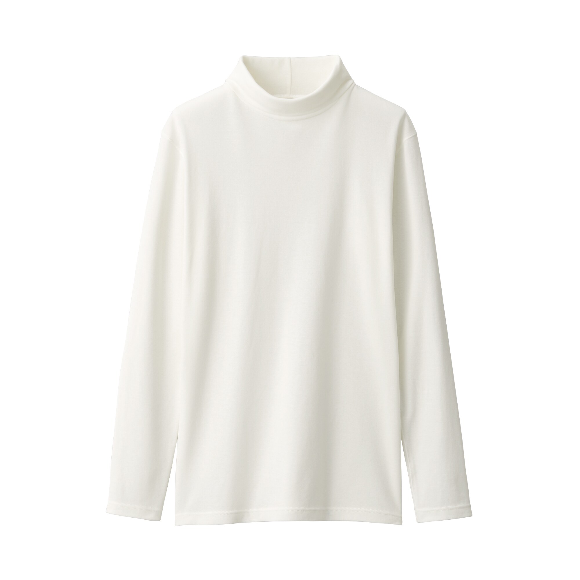 婦人　あったか綿　厚手　タートルネック長袖Ｔシャツ