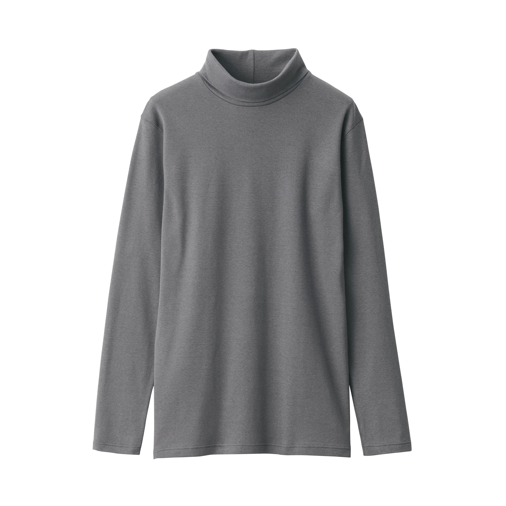 婦人　あったか綿　厚手　タートルネック長袖Ｔシャツ