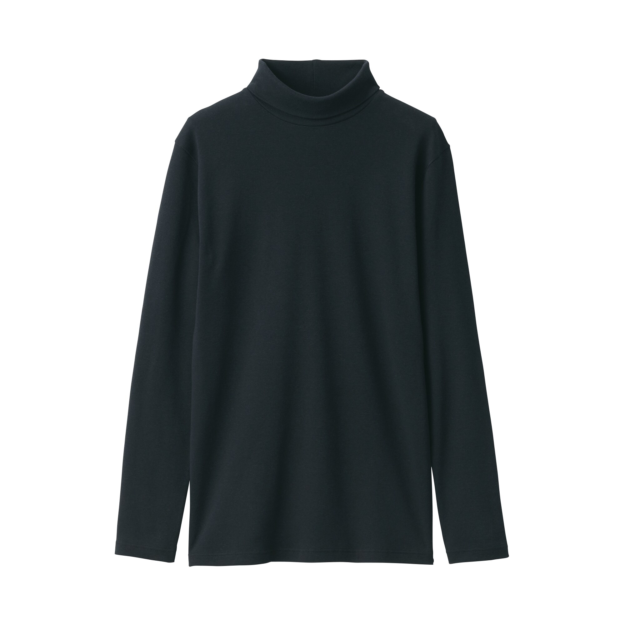 婦人　あったか綿　厚手　タートルネック長袖Ｔシャツ