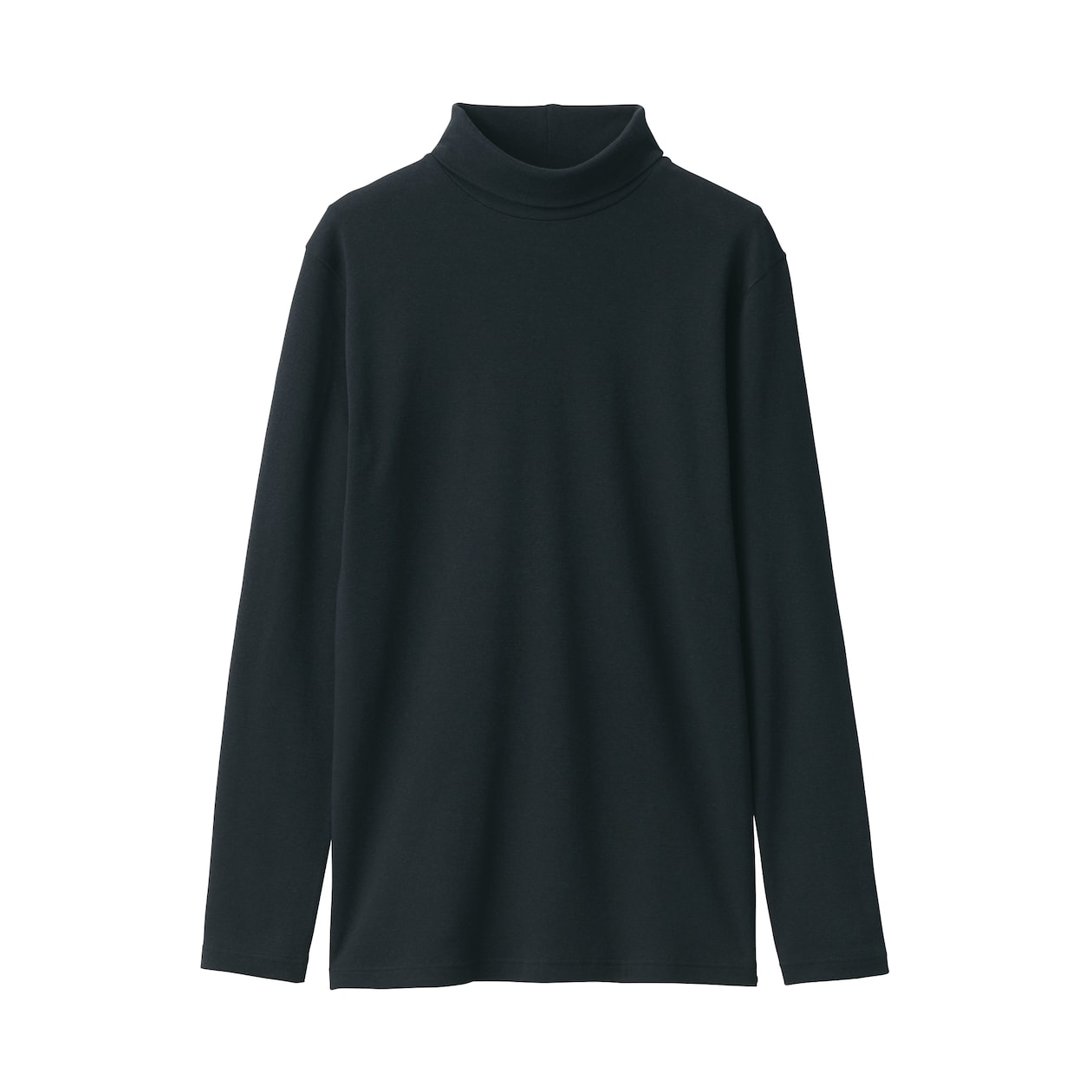 婦人　あったか綿　厚手　タートルネック長袖Ｔシャツ