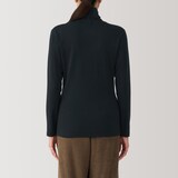 婦人　あったか綿　厚手　タートルネック長袖Ｔシャツ